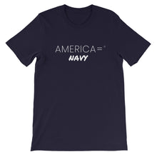 America = ®  Navy T-shirt | Unisex Military T-shirts
