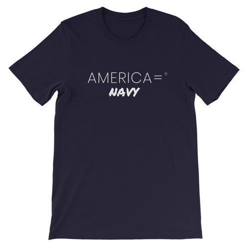 America = ®  Navy T-shirt | Unisex Military T-shirts