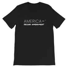 America = ®  Second Amendment T-shirt | Unisex Social Justice T-shirts
