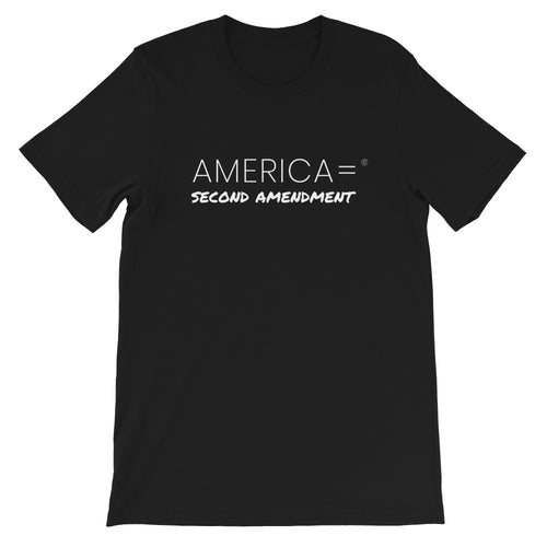 America = ®  Second Amendment T-shirt | Unisex Social Justice T-shirts