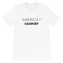 America = ®  Cookies T-shirt | Unisex Humor & Fun T-shirts