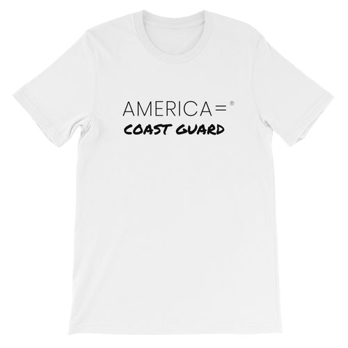 America = ®  Coast Guard T-shirt | Unisex Military T-shirts