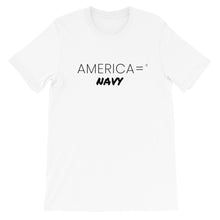 America = ®  Navy T-shirt | Unisex Military T-shirts