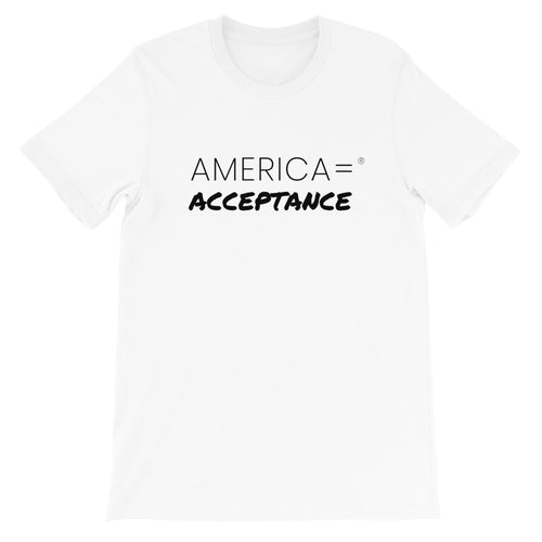 America = ®  Acceptance T-shirt | Unisex  Social Justice T-shirts
