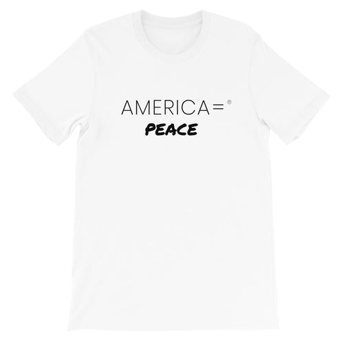 America = ®  Peace T-shirt | Unisex Patriotic T-shirts