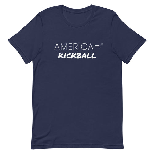 America = ® Kickball T-shirt | Unisex Sports T-shirts